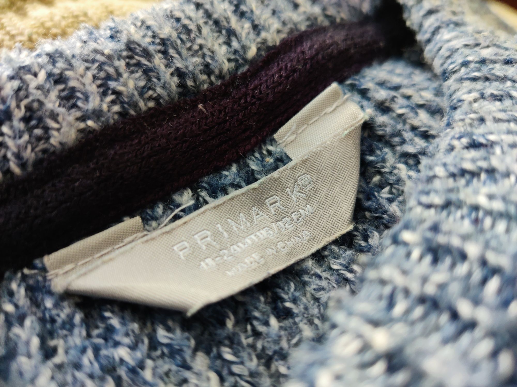 Sweterki chłopięce Primark r. 86-92 dwupak