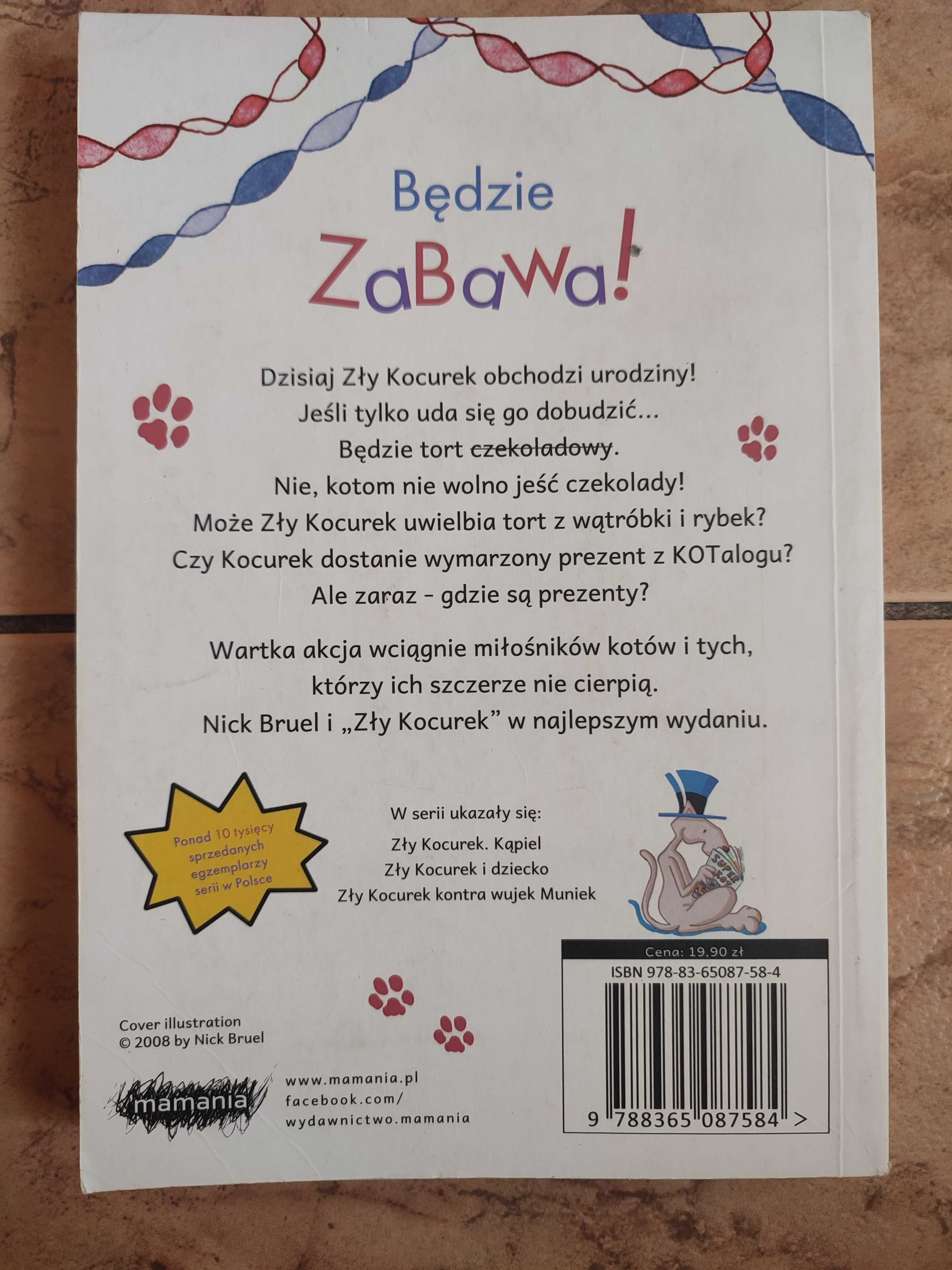 Książka Zły kocurek