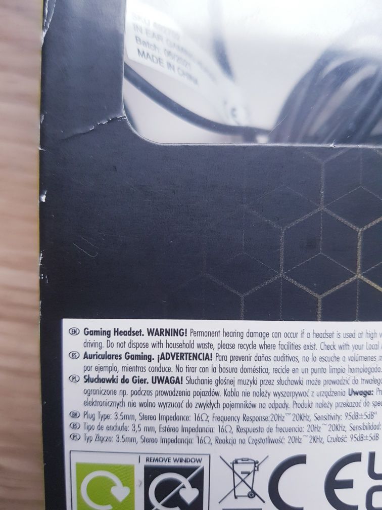 Nowe słuchawki z mikrofonem gamingowe Overdrive