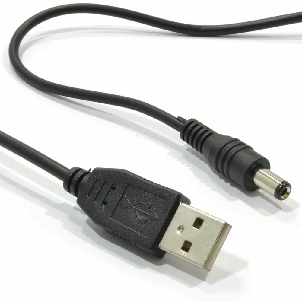 Кабель USB з виходом на 5.5х2.1