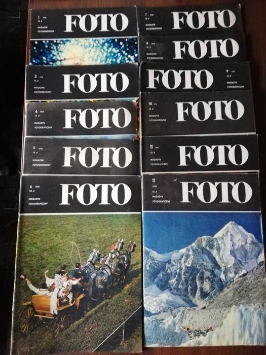 FOTO magazyn fotograficzny - rok 1975