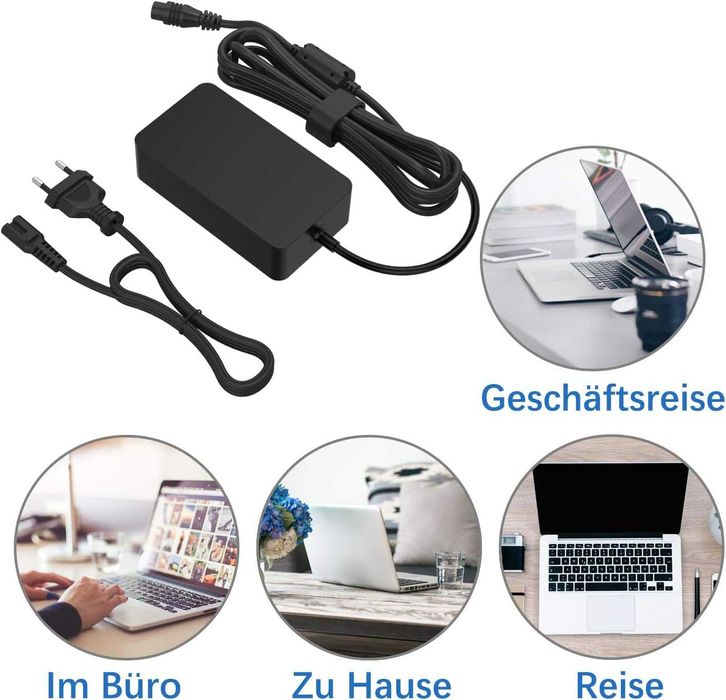 Uniwersalny zasilacz od Laptopa 65W/45W 18-20V 15 Końcówek