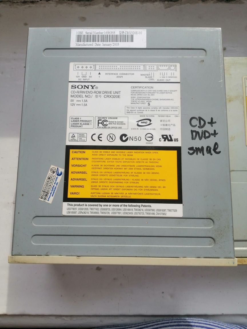 LG SONY Cd-R/Rw/Dvd-Rom