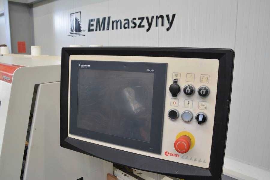 Okleiniarka SCM K800 - frezowanie wstępne