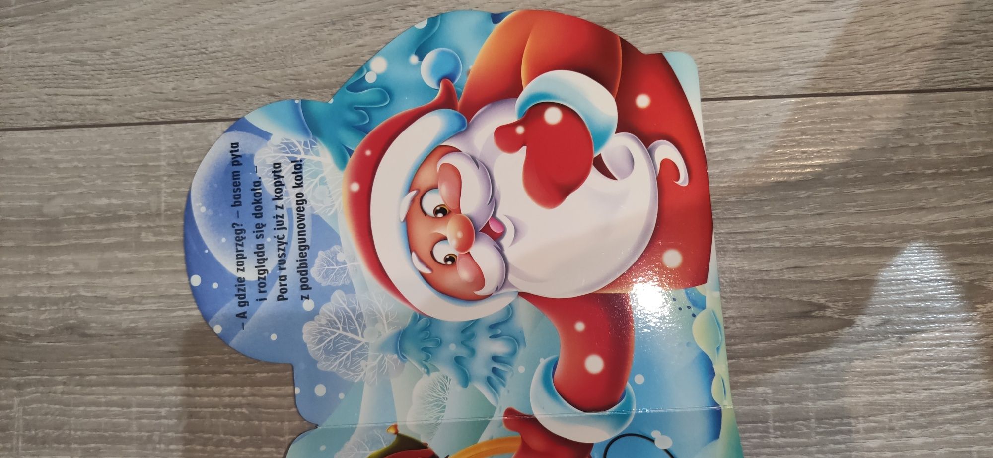 Książeczka dla dzieci Święty Mikołaj twarde kartki