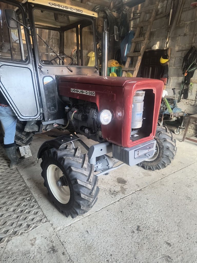 Napęd ursus C 360 4x4 355 balonówki 3p