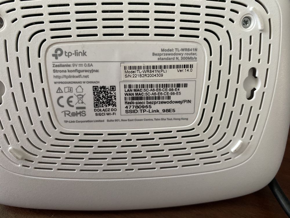 Router tp-link TL-WR841N !!