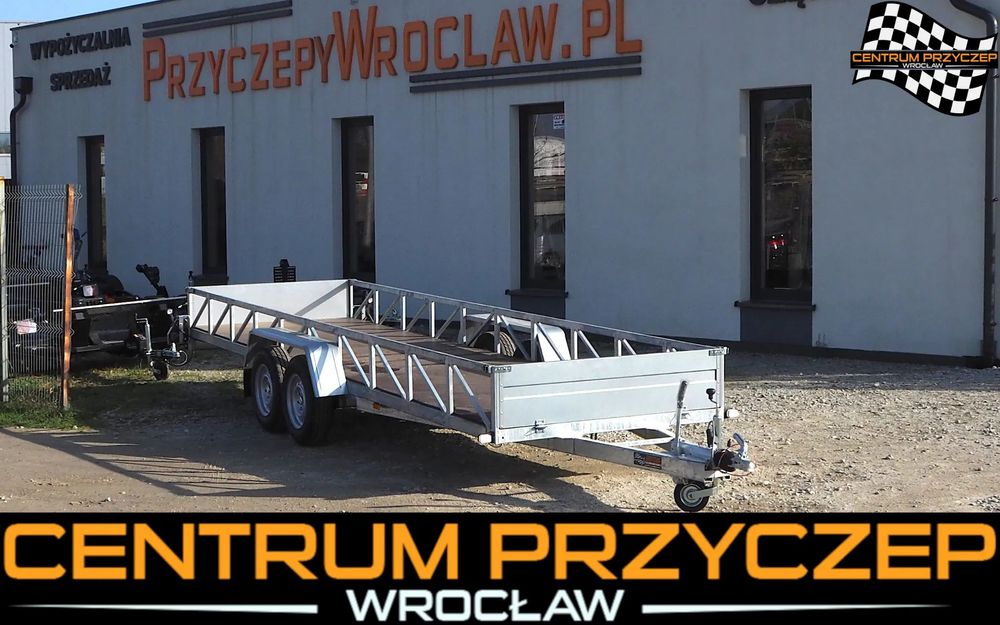 Rydwan DŁUŻYCA / 6 M / 2 OSIOWA / B2600  Nowa / Dłużyca / 2 osiowa / 6 m / Lekka / DMC 2700 kg