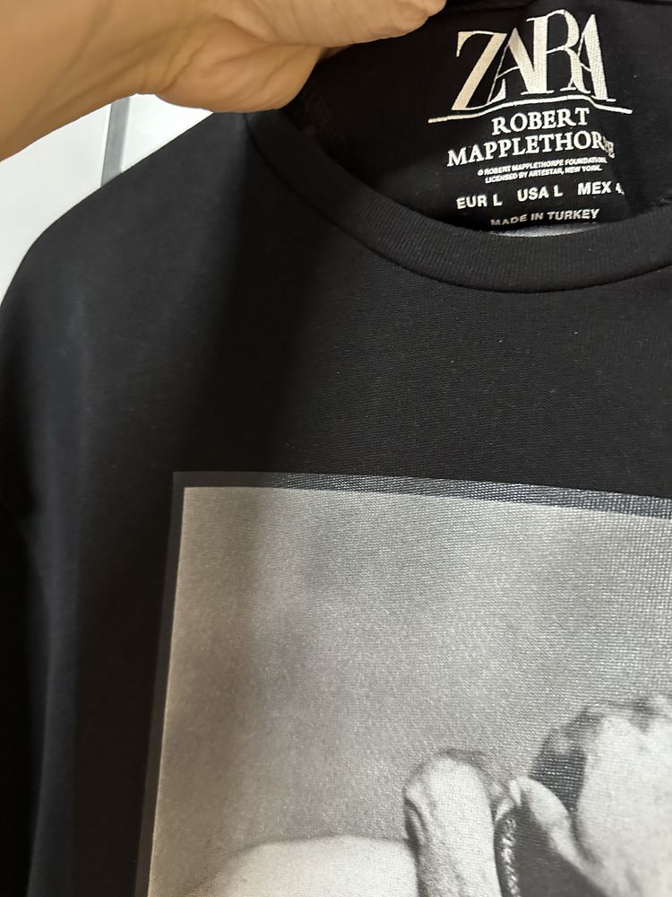 Футболка Zara x Mapplethorpe