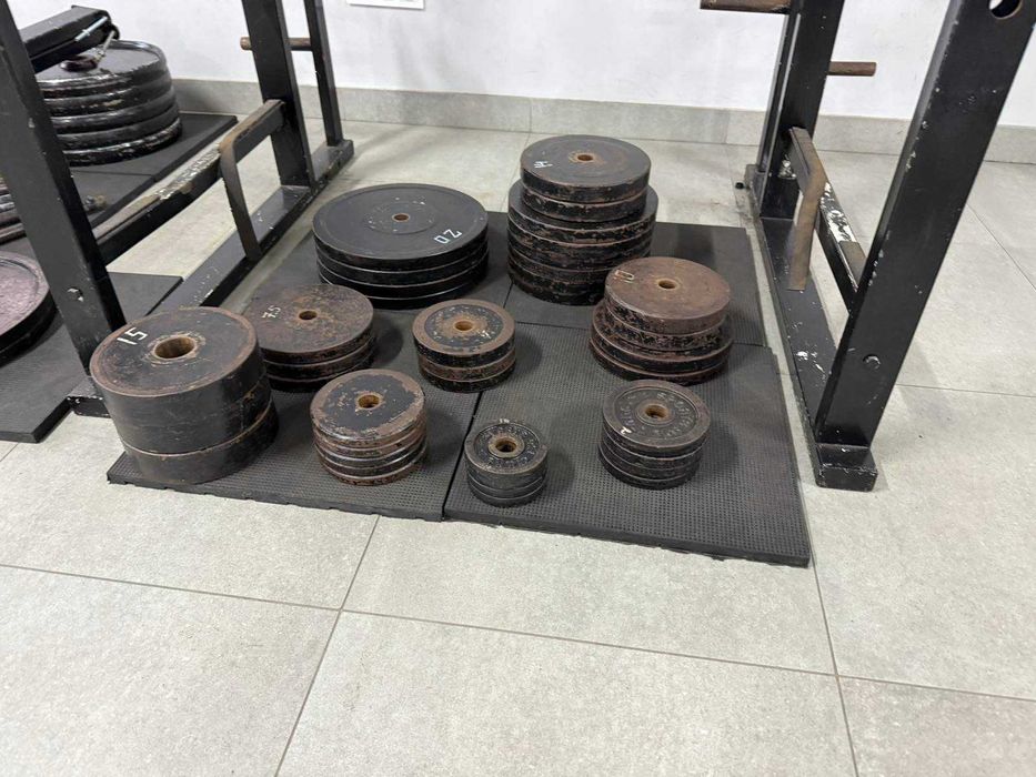 Гриф Олимпийский с блинами