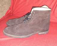 Botas homem de camurça Tam. 44 - NOVO