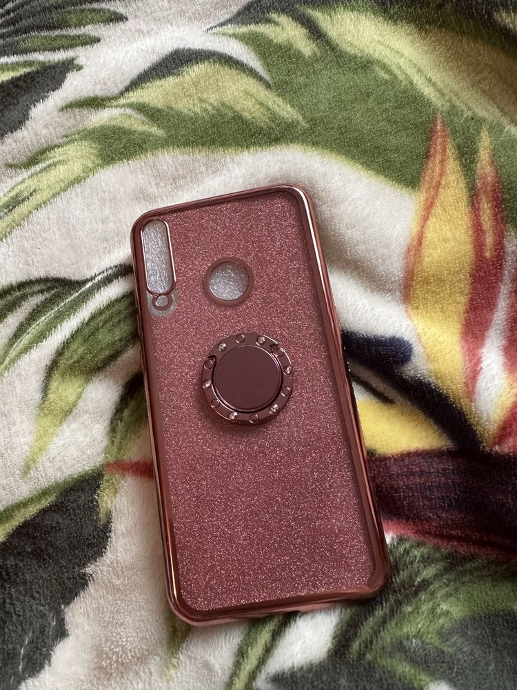 NOWA Etui Huawei P40 Lite E - ERBORD Bling Rose Gold