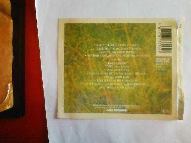 CD "Out of Africa" ("África Minha") - banda sonora