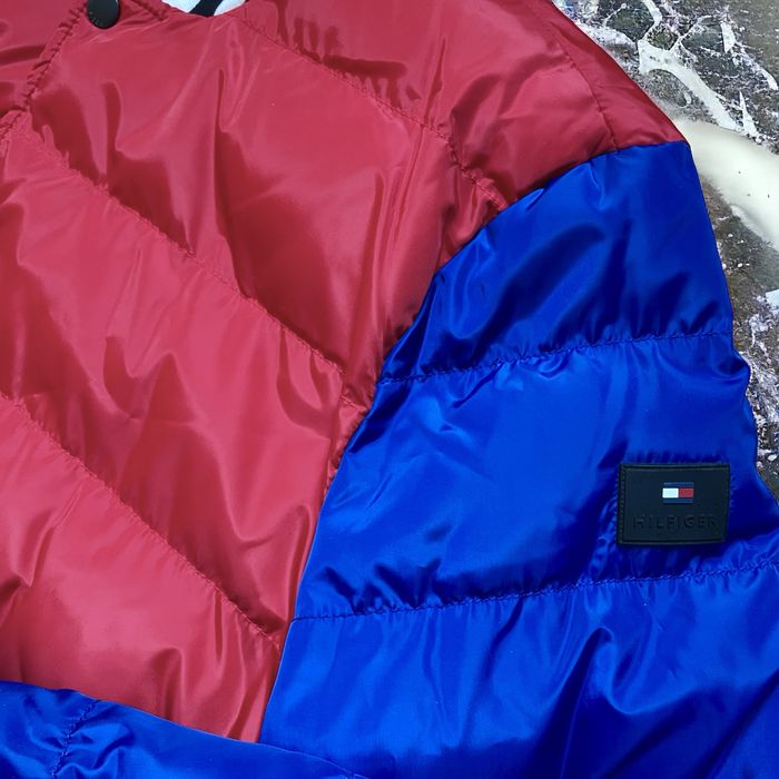 -55%$ XXL 52 Tommy Hilfiger пуховик бомбер куртка парка зимняя ххл