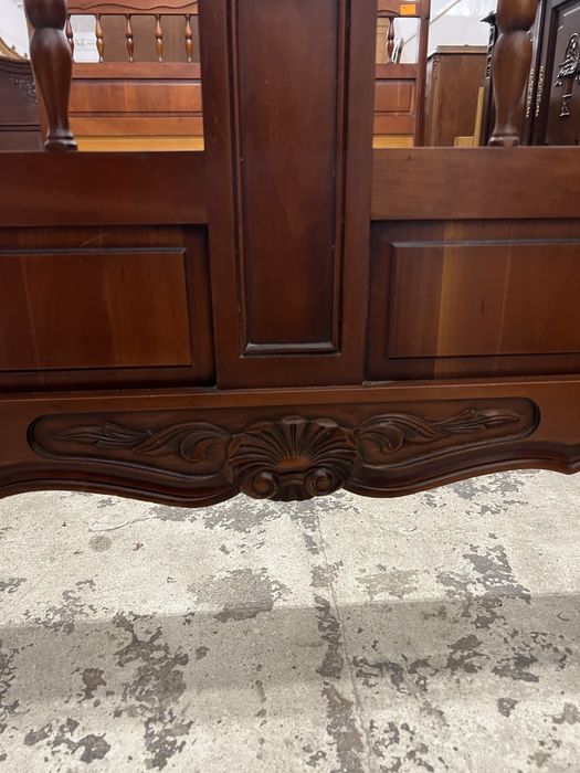 Stylowe drewniane łóżko/Raty