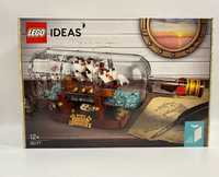 LEGO IDEAS statek w butelce nowy unikat