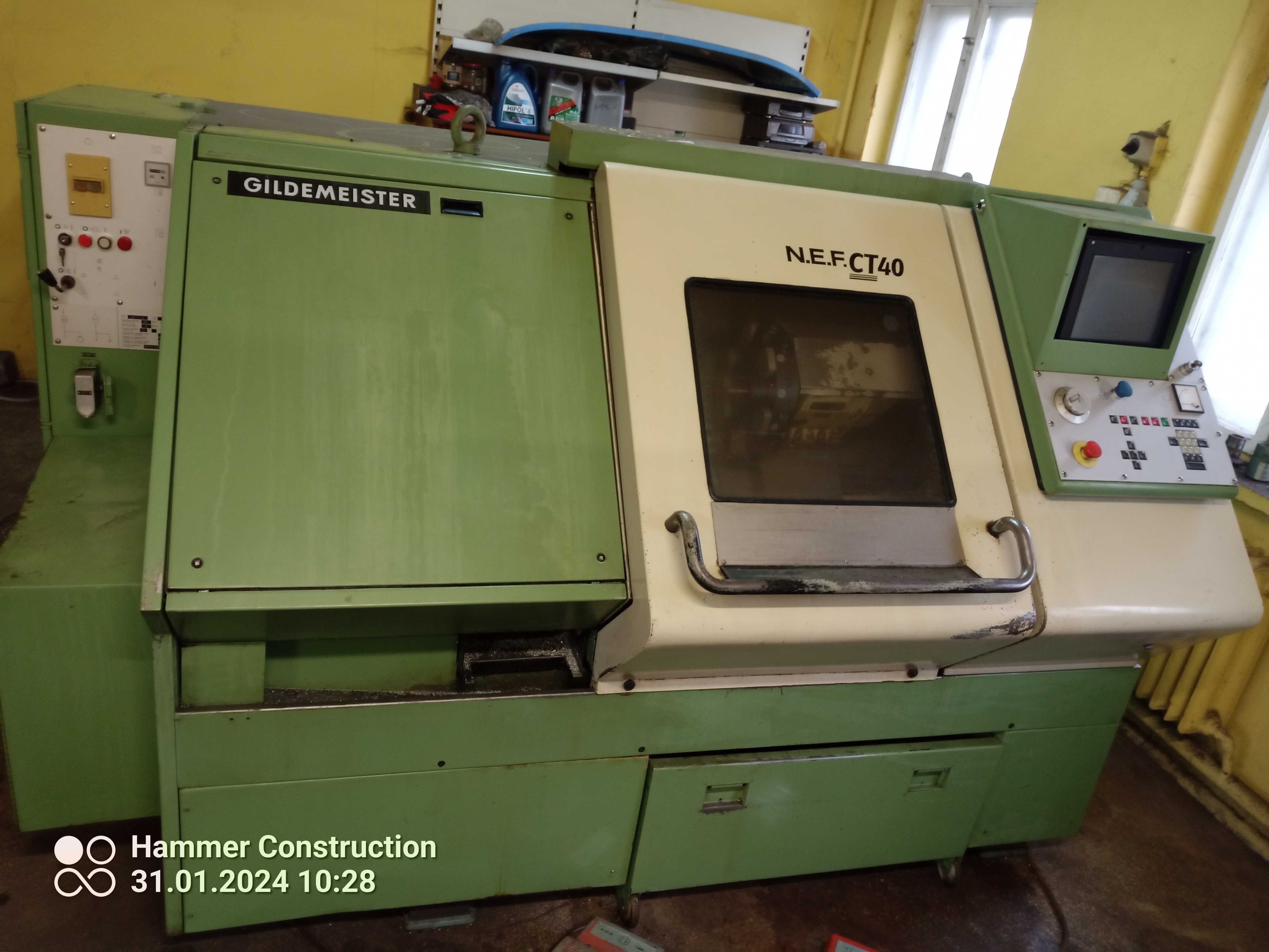 Tokarka cnc NFL CT40