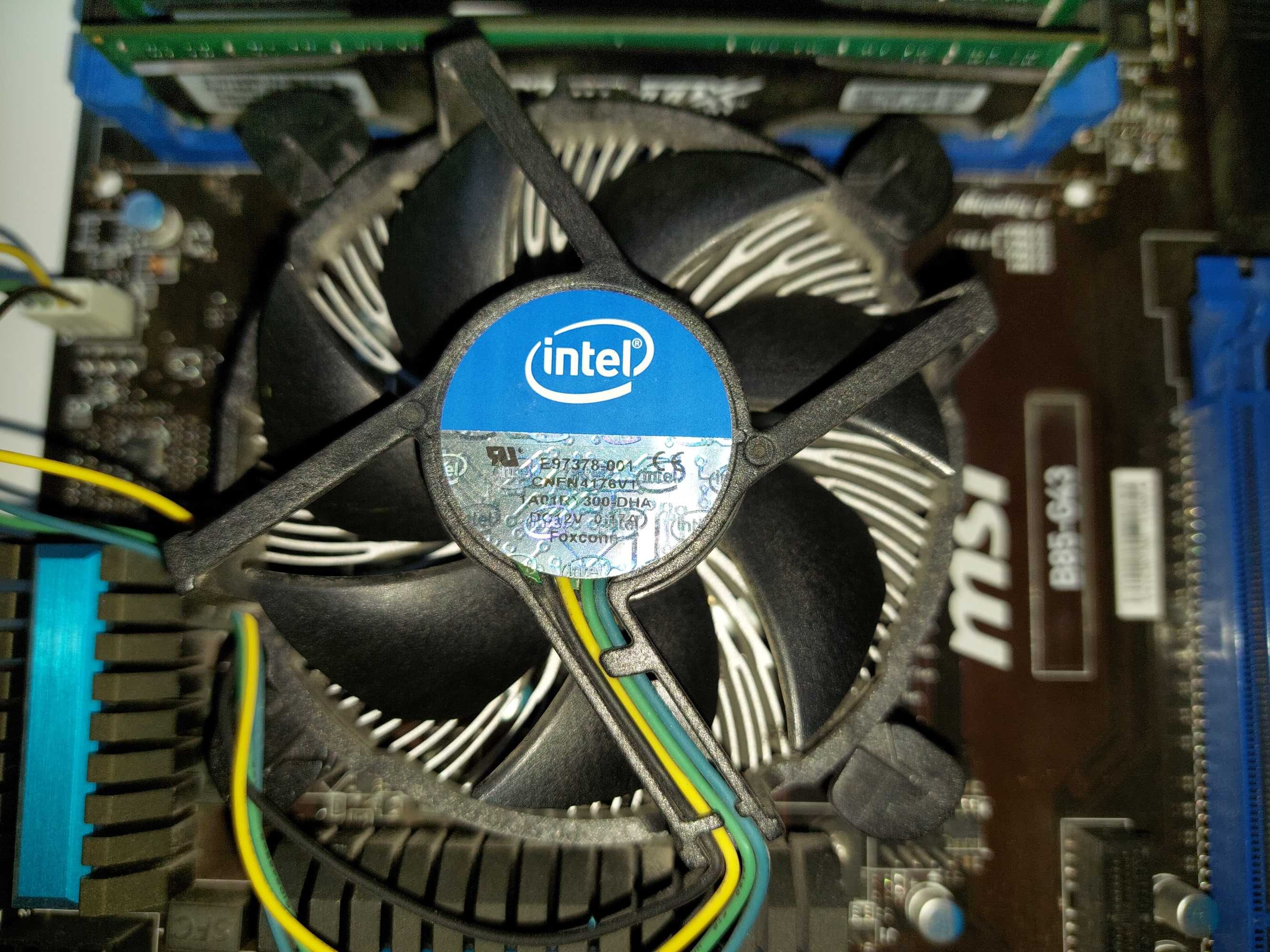 Płyta główna B85-G43 + Procesor i5-4460 + Ram 16gb oryg.pudełko
