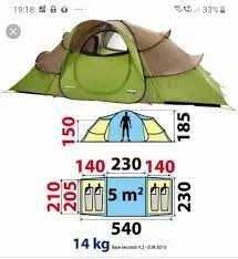 Excelente TENDA DE CAMPISMO, 4 PAX, muito barata