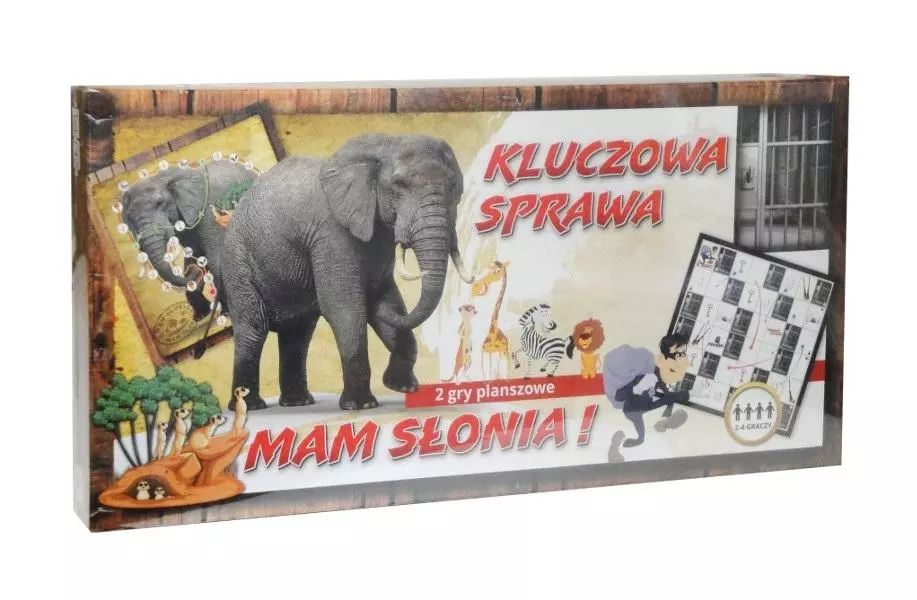 Gra Mam Słonia / Kluczowa Sprawa. Moneks. Nowy Produkt