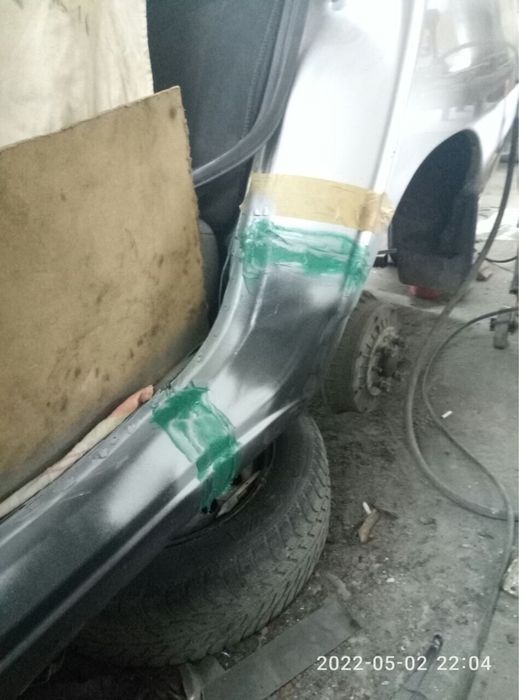 Заміна порогів, арок, рихтовка, покраска, пайка бамперів