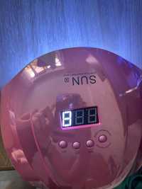 Універсальна UV LED лампа Sun X Mirror Pink 54W