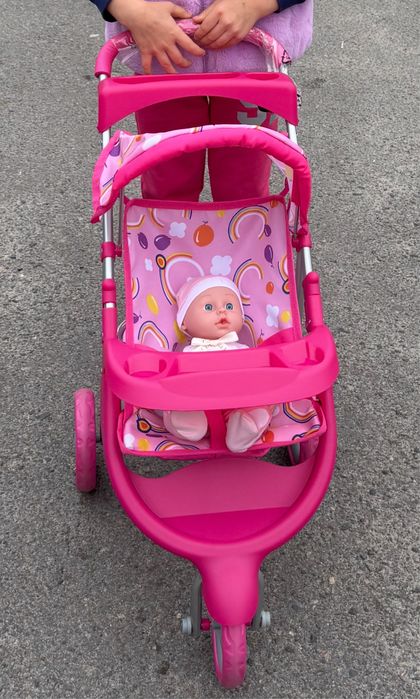 Коляска іграшкова для ляльки