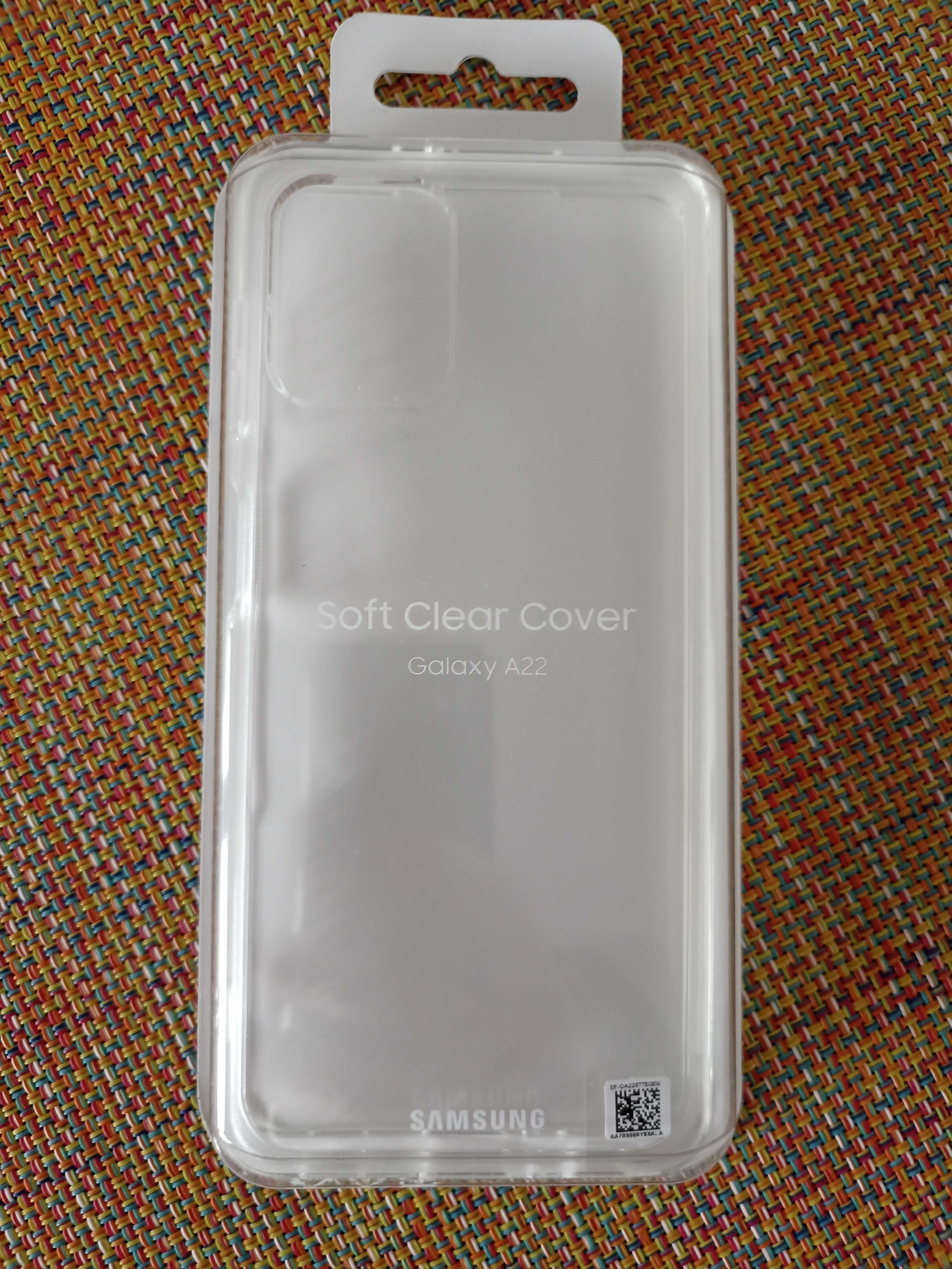 Etui SAMSUNG Soft Clear Cover Galaxy A22 LTE