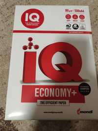 Бумага офисная IQ Economy + А4 80 г/м2 500 листов осталось1 пачека