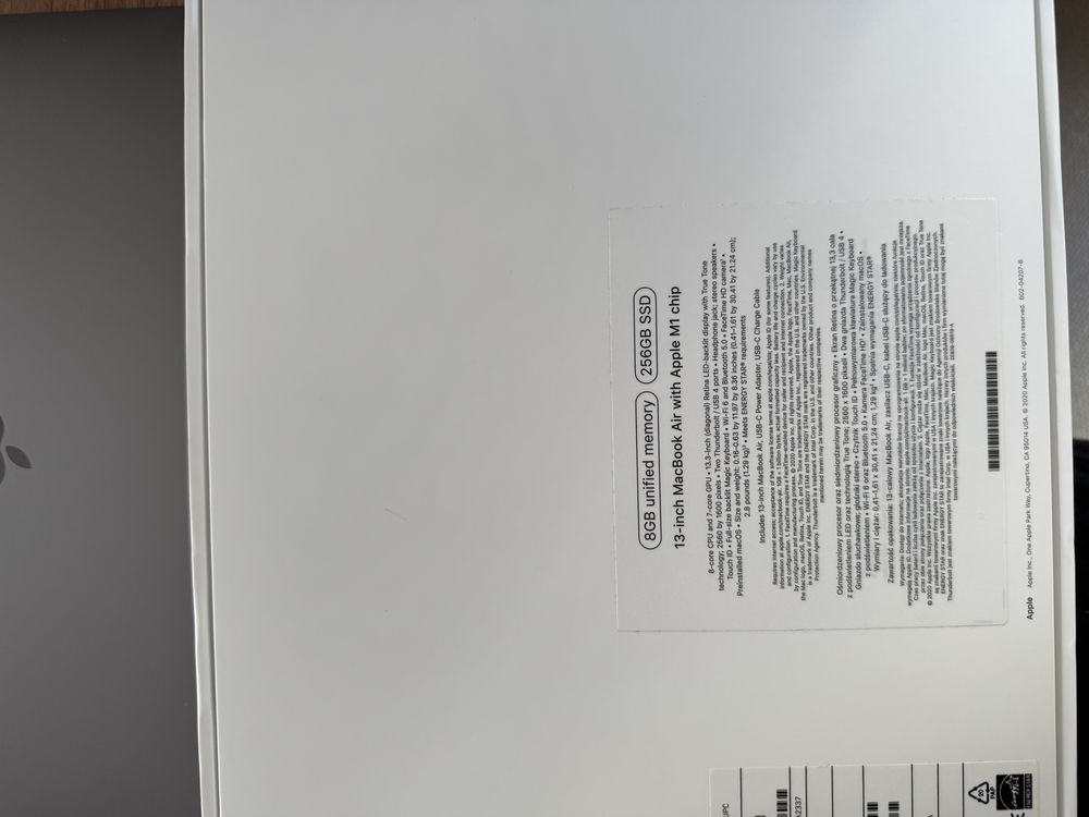 MacBook Air 13.3" Retina M1