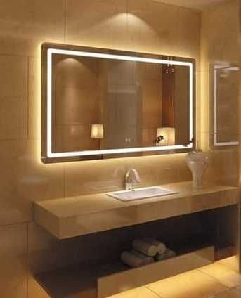 АКЦИЯ! Зеркало с подсветкой для ванной прямоугольное