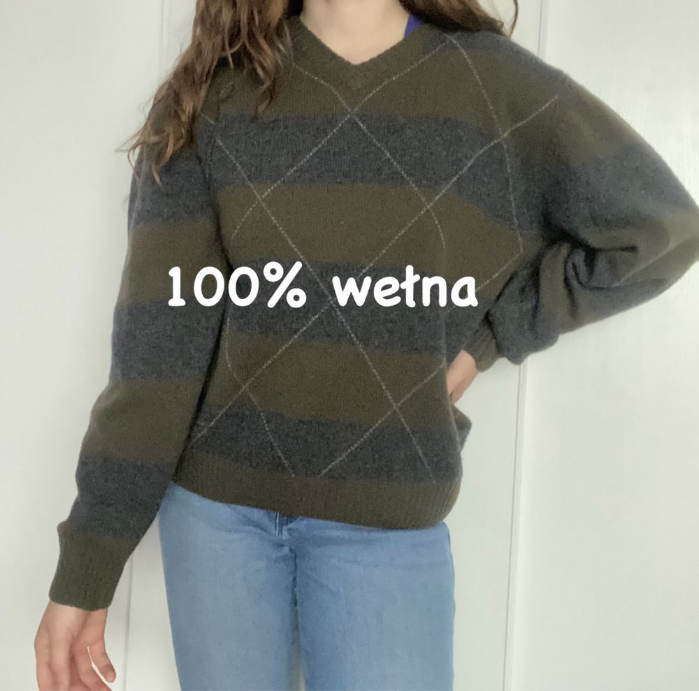Sweter z działu męskiego 100% wełna