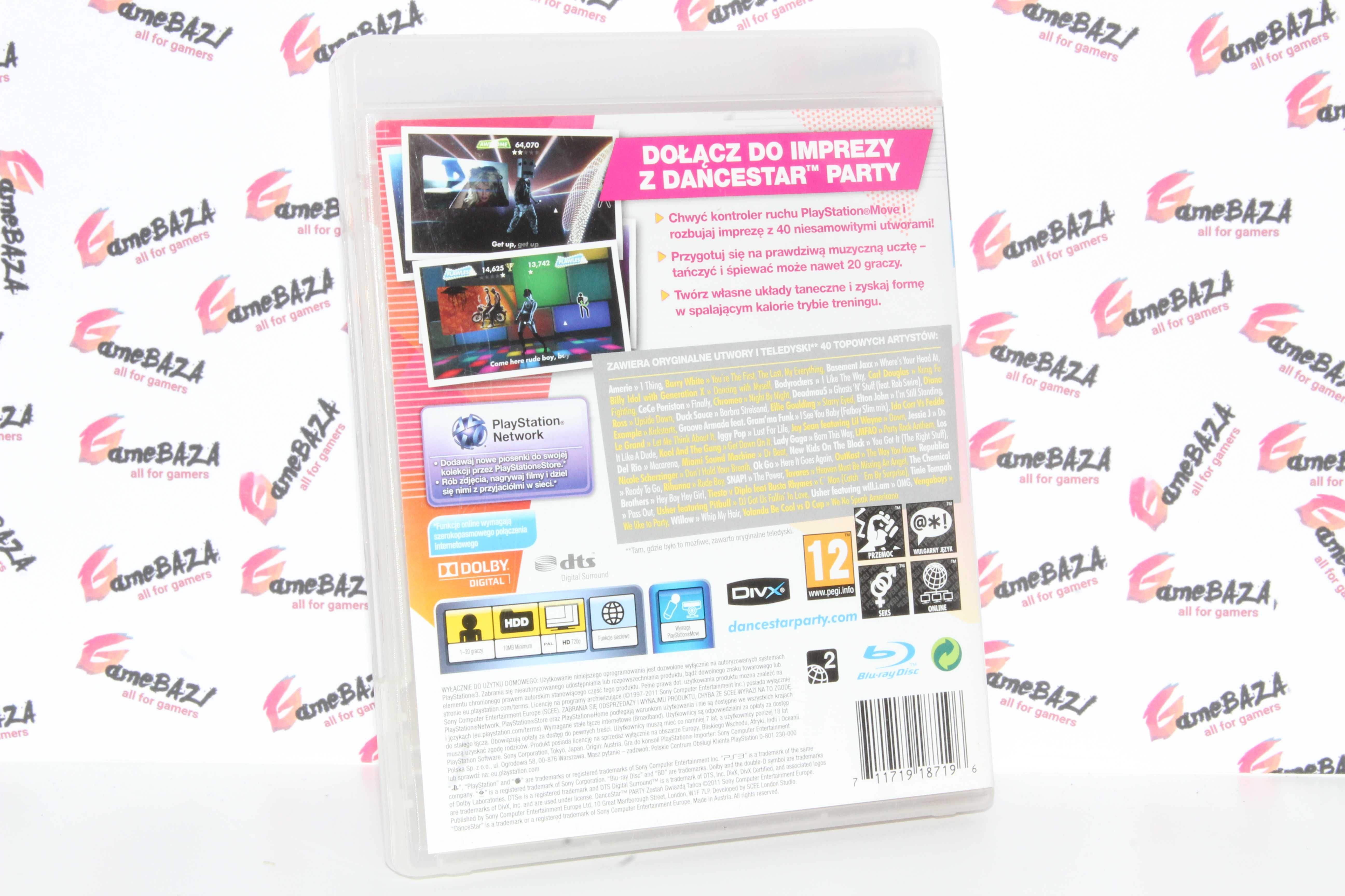DanceStar Party: Zostań gwiazdą tańca PS3 GameBAZA