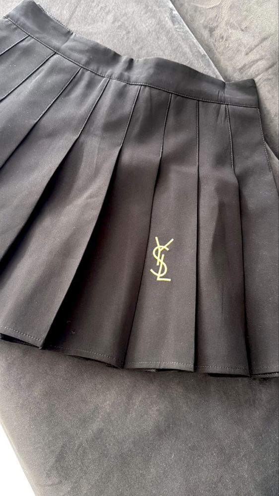 Юбки плиссе плисерованные ysl