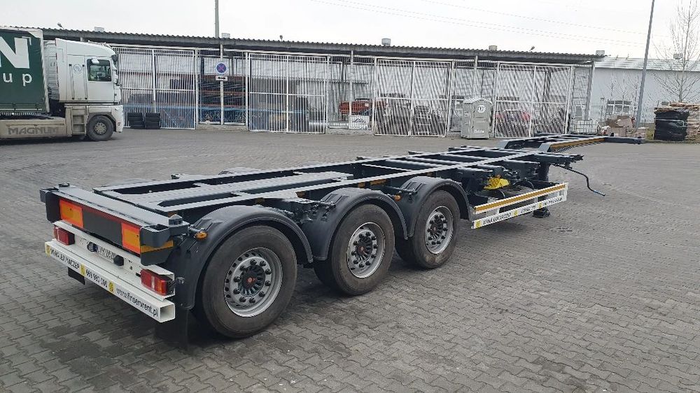 Kögel SW 24  KOEGEL, 20/30/40, WYNAJEM lub SPRZEDAŻ, podnoszona oś, podkontenerowa