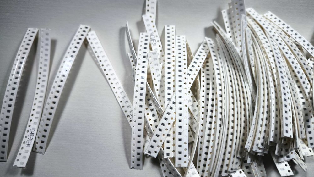 Resistências SMD 0805 5% vários valores ohms componente eletrônico ohm