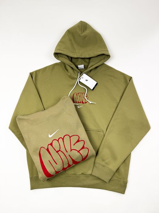Оригінал! Чоловіче Худі Nike Solo Swooth хакі (M/L) / Нове з бірками!
