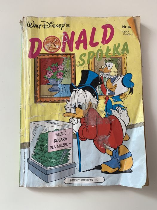Kaczor Donald Komiks 1993 Egmont Walt Disney