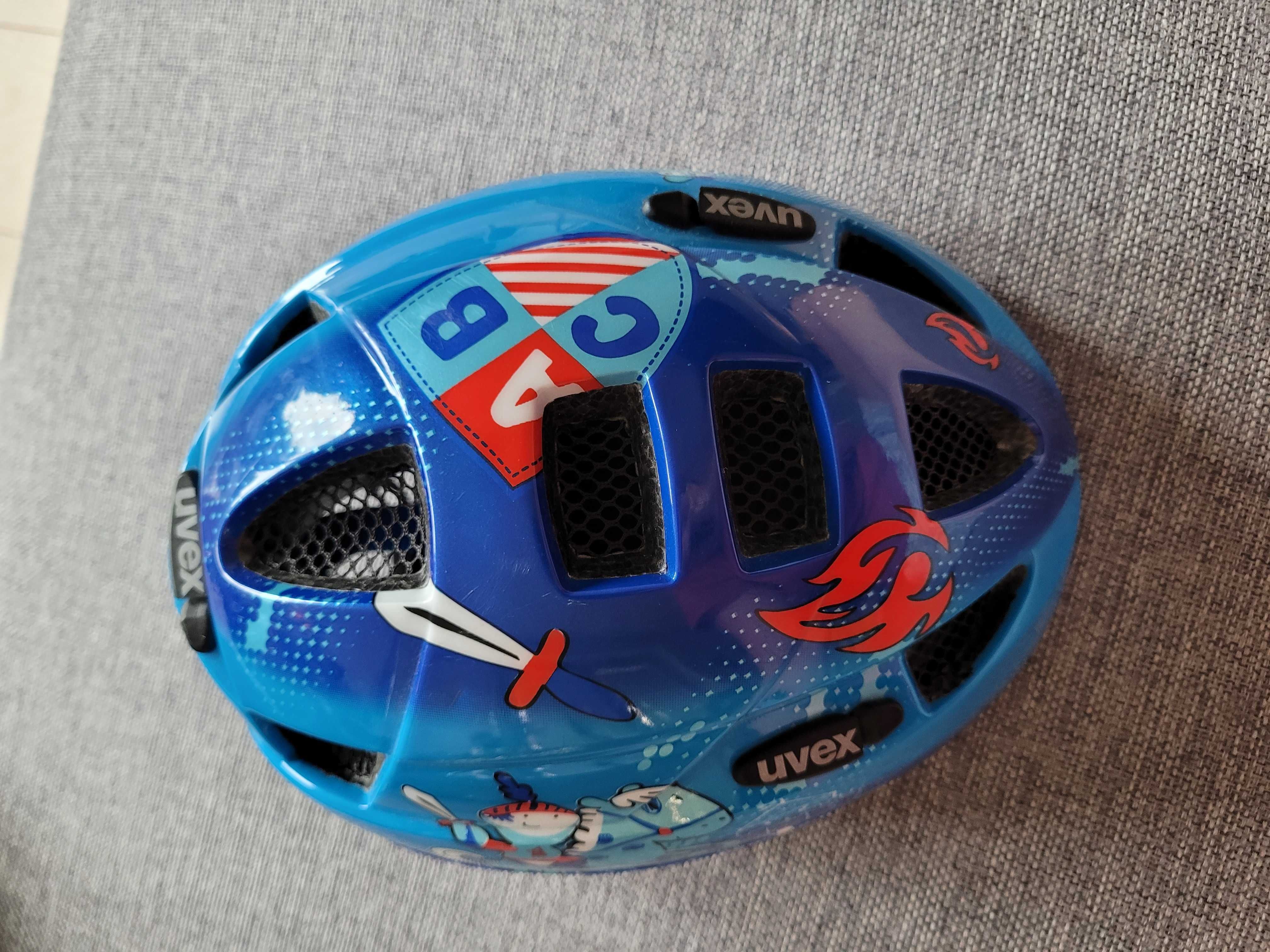 Kask rowerowy dziecięcy UVEX KID 2 CASTLE KASK 46-52 CM