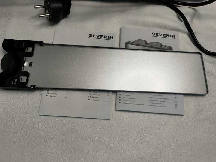 Toster Severin Toster AT 2509 stal szlachetna srebrny/szary 1400 W