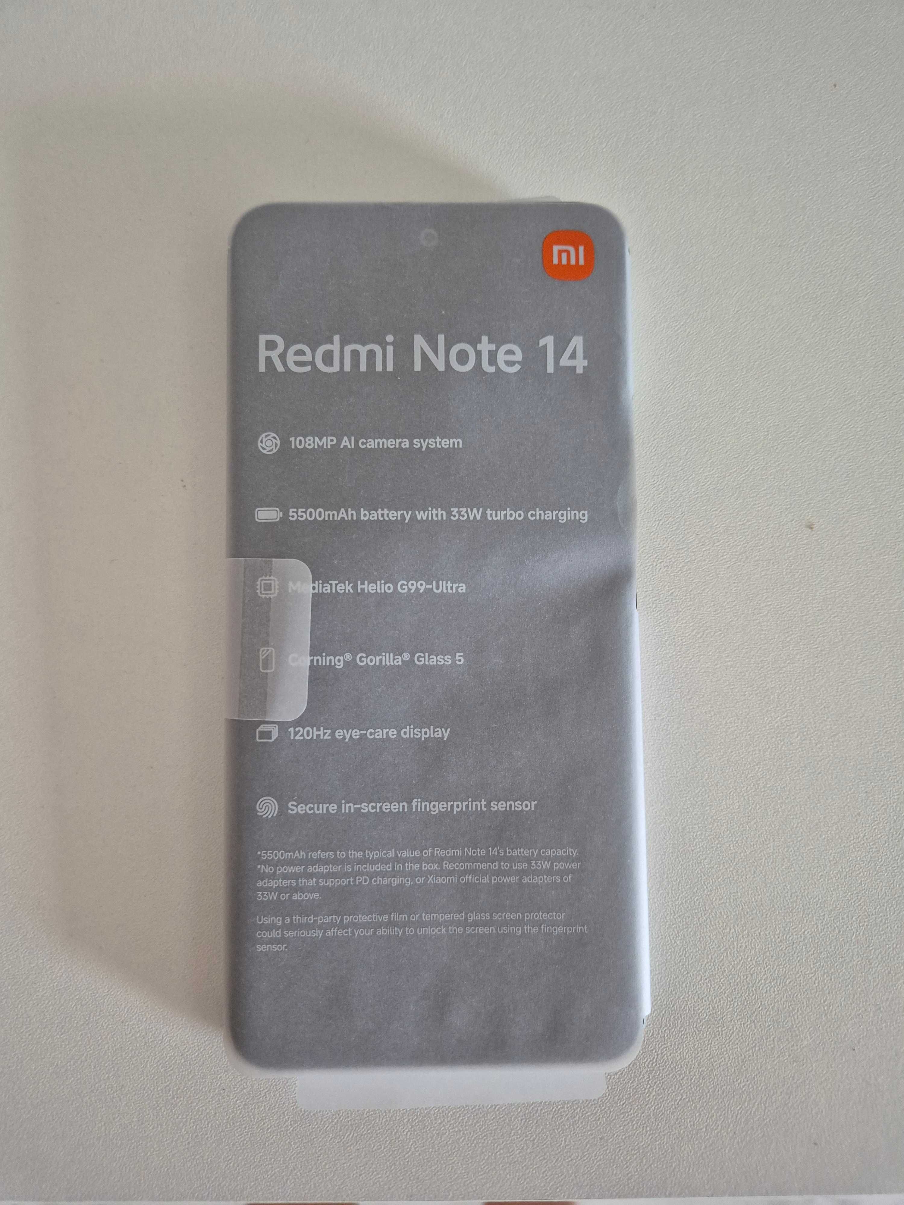 Sprzedam telefon XIAOMI Redmi Note 14 5G 256G