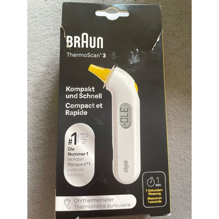 Nowy termometr braun