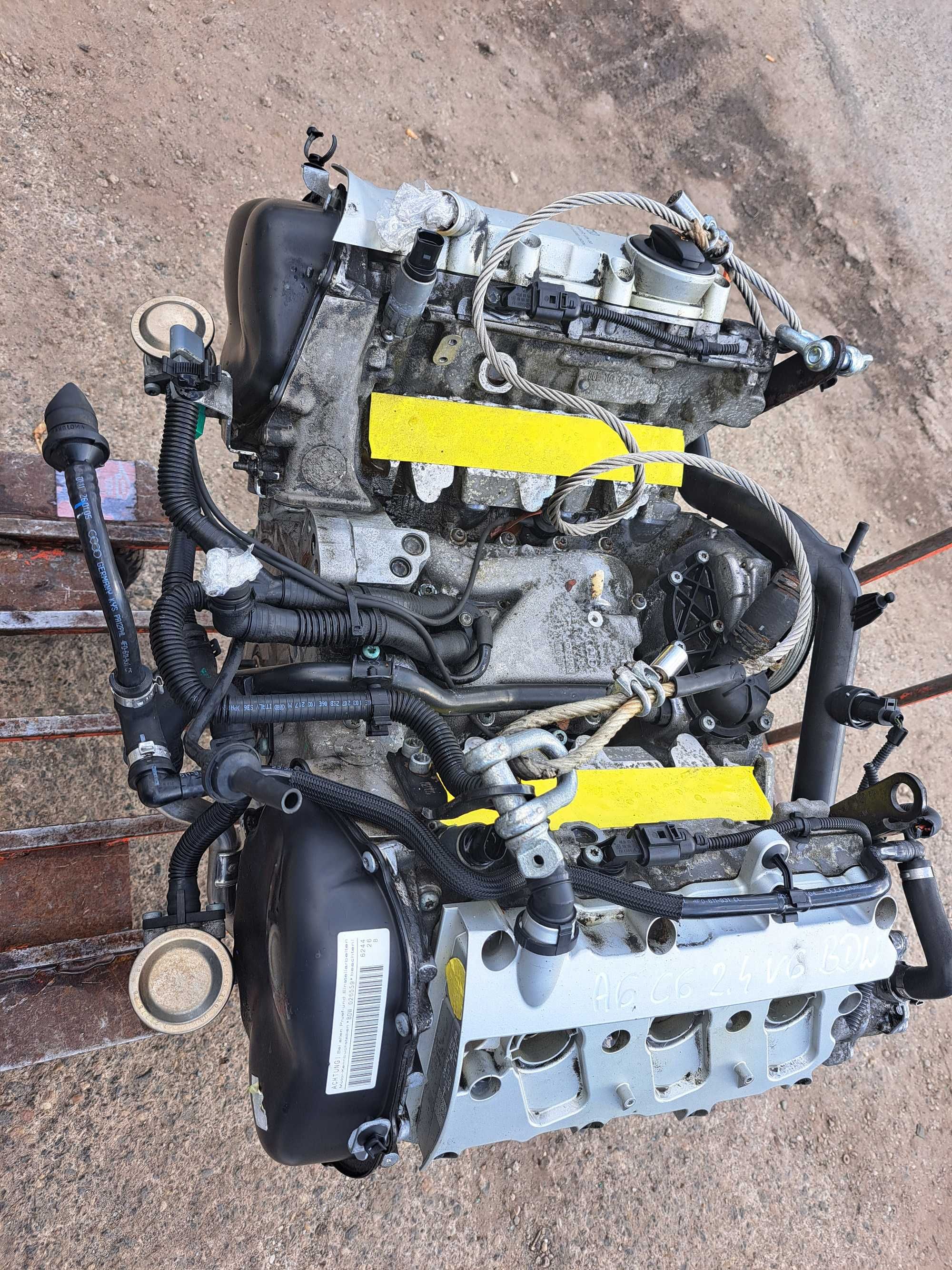 Silnik Audi A6 C6 2.4 V6 BDW bez osprzętu
