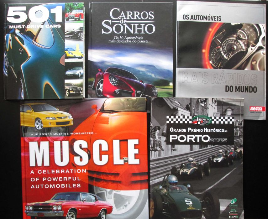 501 carros que se devem conduzir; de sonho desportivos muscle cars