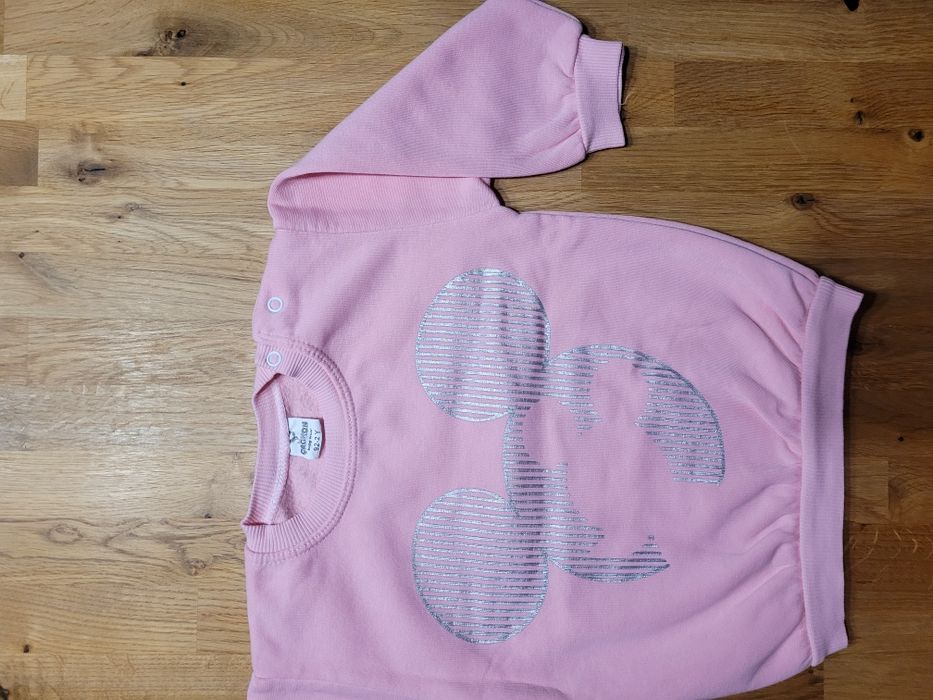 Zestaw komplet 2w1 dres bluza z długim rękawem + spodenie roz 86/92