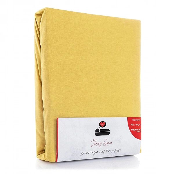 Prześcieradło 140x200 Jednolite Bawełna Jersey z Gumką Gaja 41