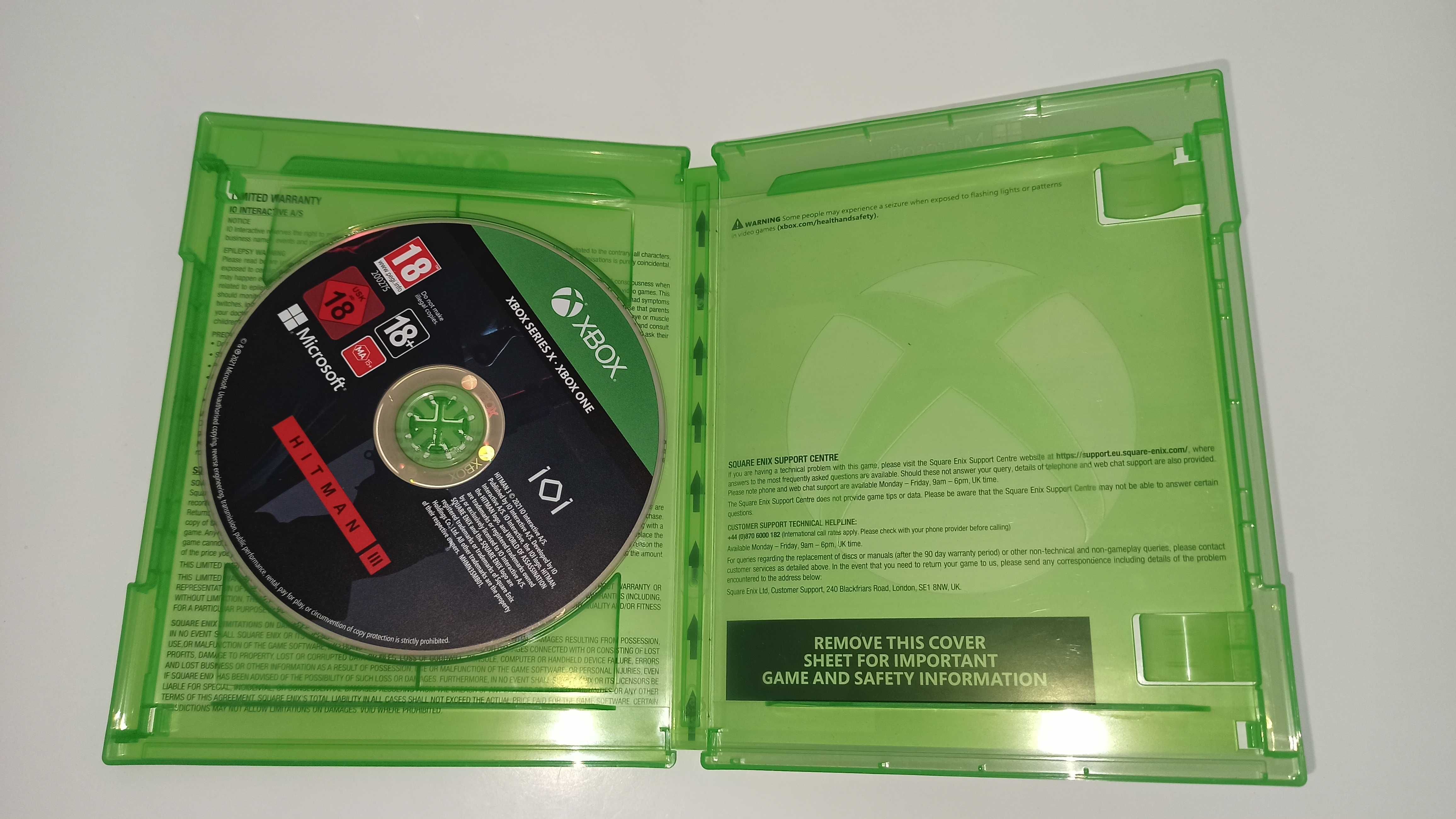 xbox one HITMAN 3 III cichy zabójca unikat
