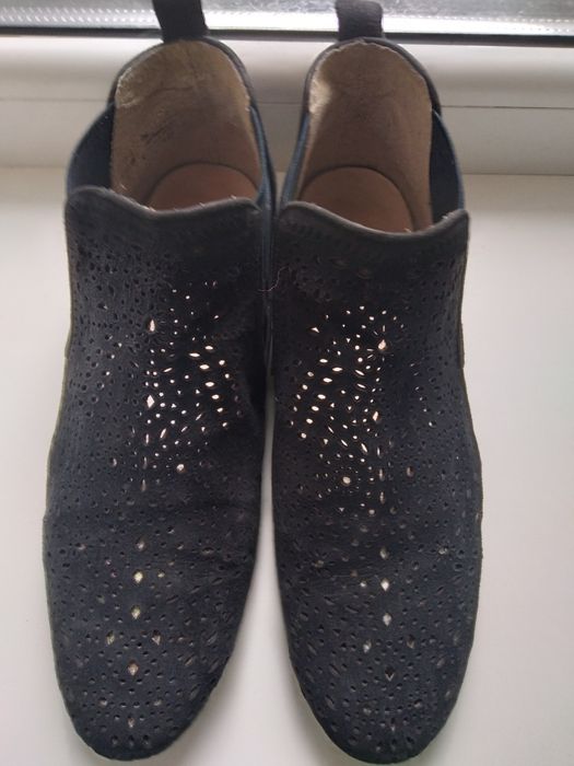 Ботинки "Челси", 38 размер, замша нат.