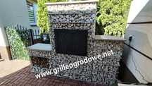 Wklad Grilla Gabion Grill Gabionowy Grill do Gabiona