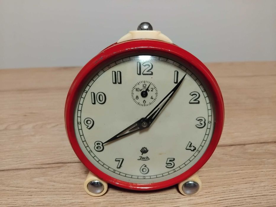 ZUCH polski budzik zegar ponad 50 letni sprawny